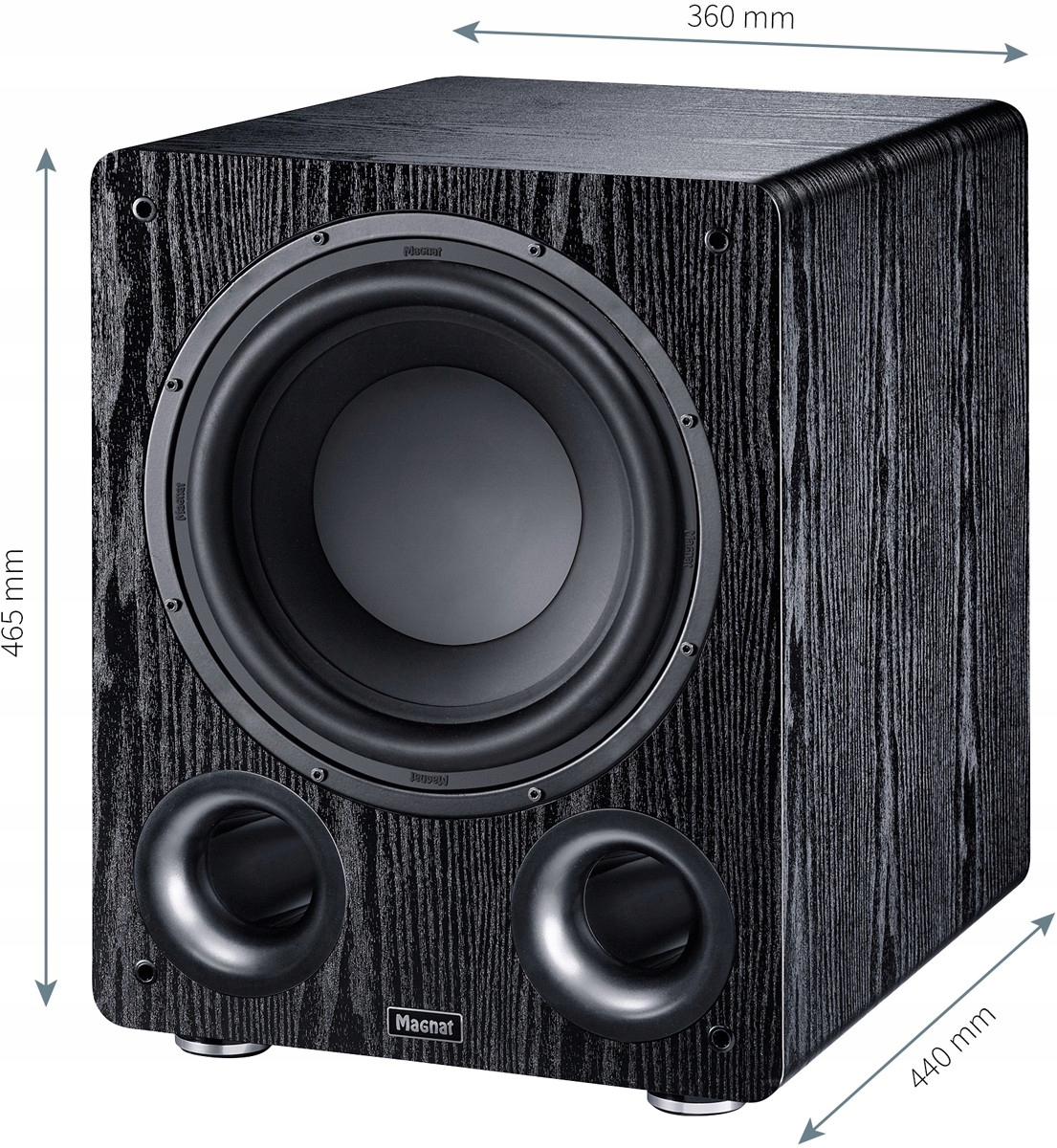 MAGNAT Subwoofer Alpha RS 12 czarny Moc znamionowa RMS 120 W