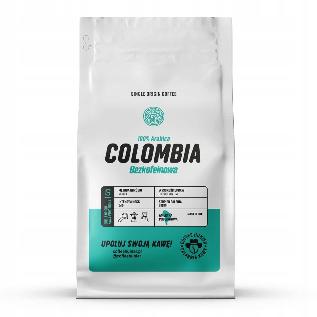 Levně Colombia Bezkofeinová Káva 500 g Coffee Hunter Sp. z o.o.