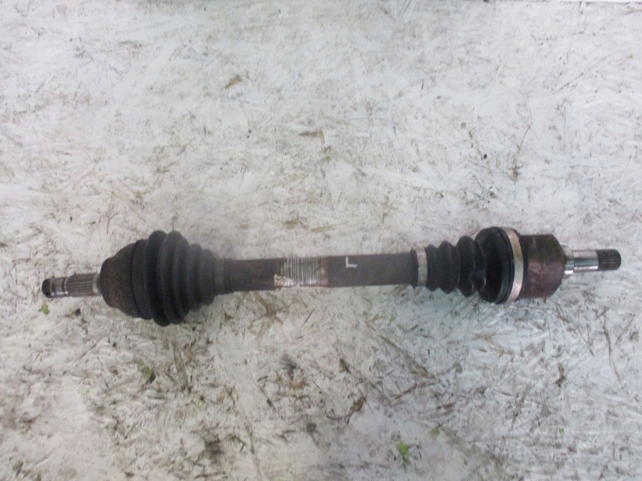 CITROEN C4 II 1.4VTI semi-axis left 9656135280