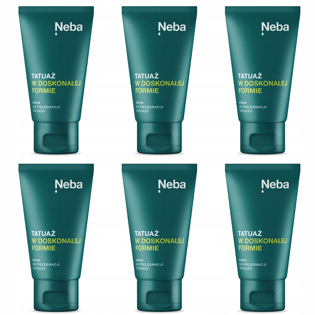 

6 x Neba Krem 50 ml Balsam Maść na gojenie tatuażu