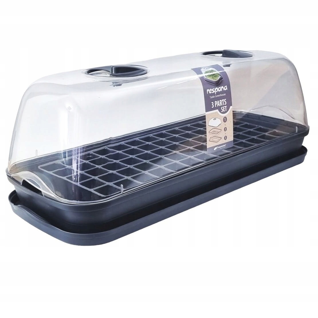 Miniszklarenka Respana Plus Długa + wielodoniczka HORTI-65