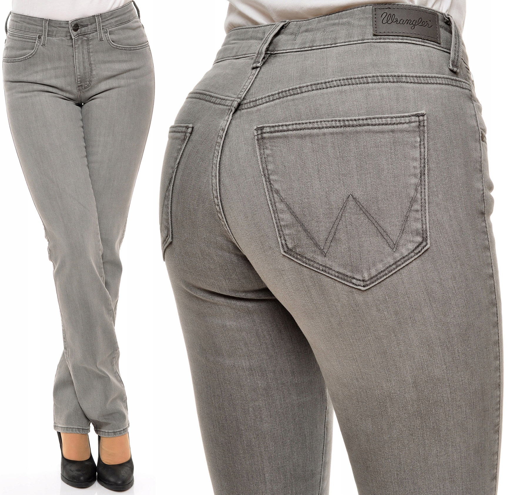 

Wrangler spodnie Regular grey Straight W28 L32