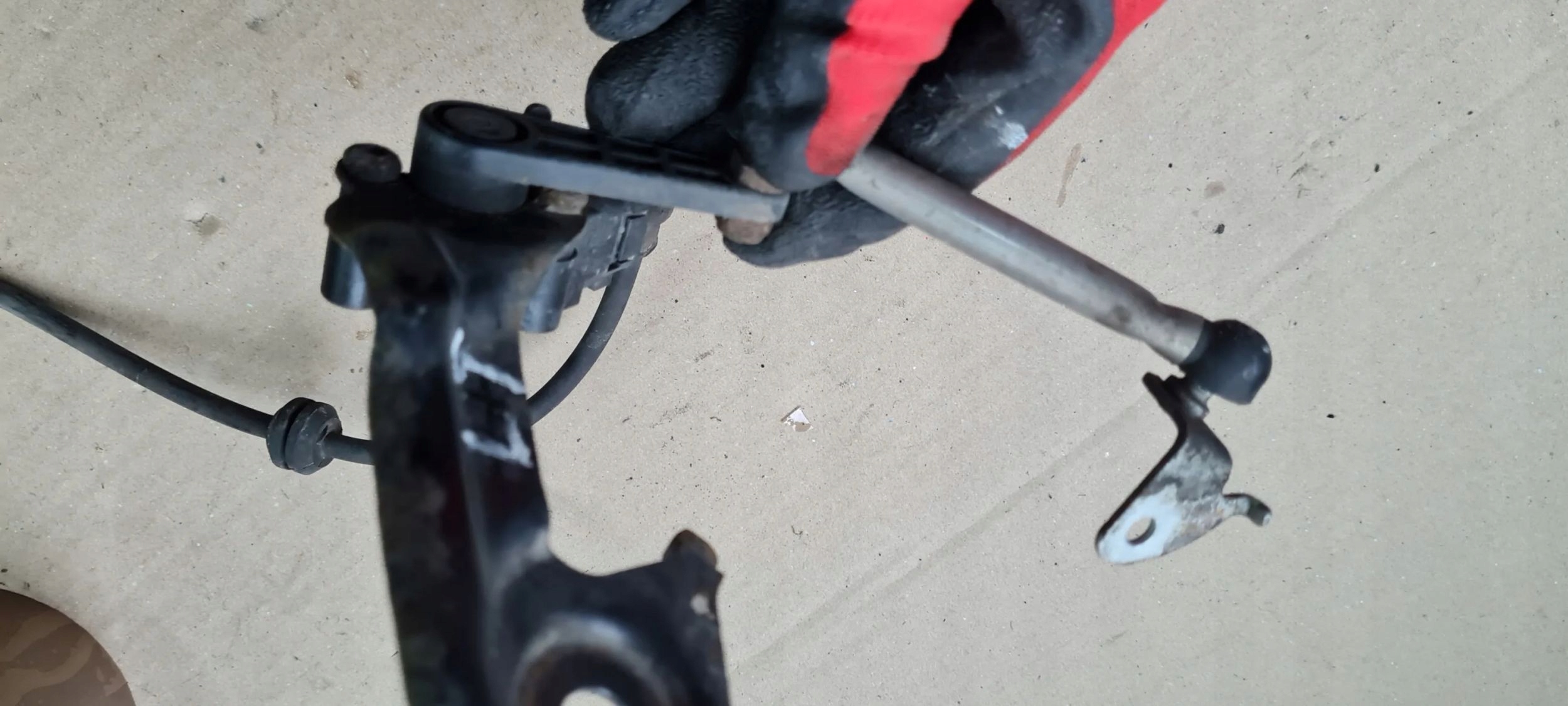 A6 C7 4G Sensor POZIOMOWANIA lichte Leuchten XENON links heck A7 4G