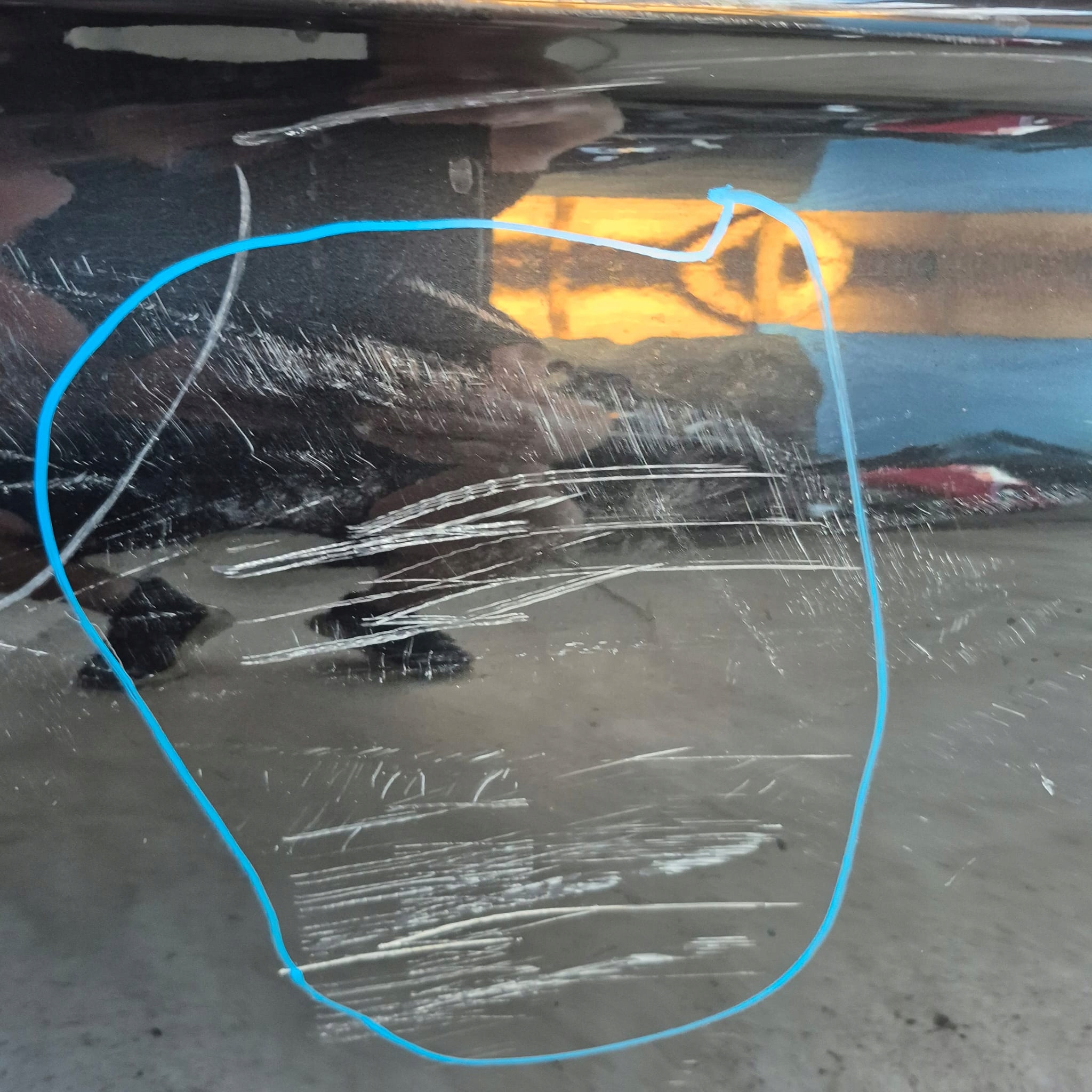 BMW 5 F10 F11 10-17 door front front right