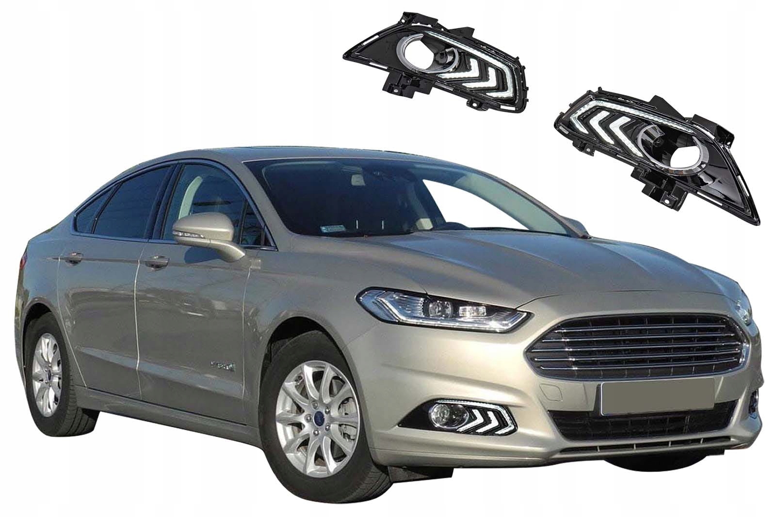 ŚWIATŁA DO JAZDY DZIENNEJ DRL LED FORD MONDEO MK5 V 2014-2019