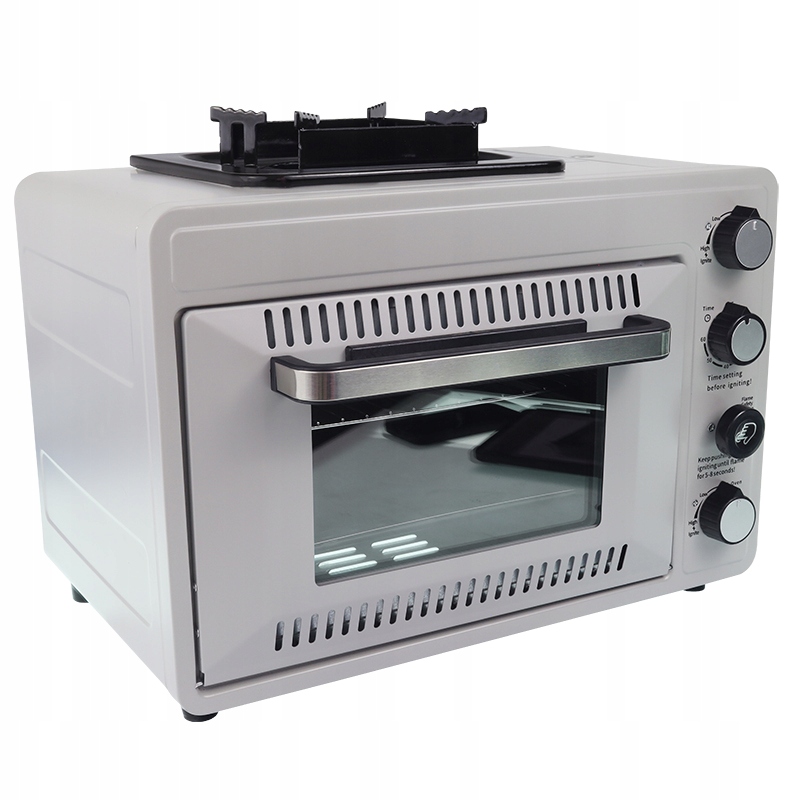 Turistická plynová trouba 25 litrů 2v1 s kuchyňským hořákem na kartuši