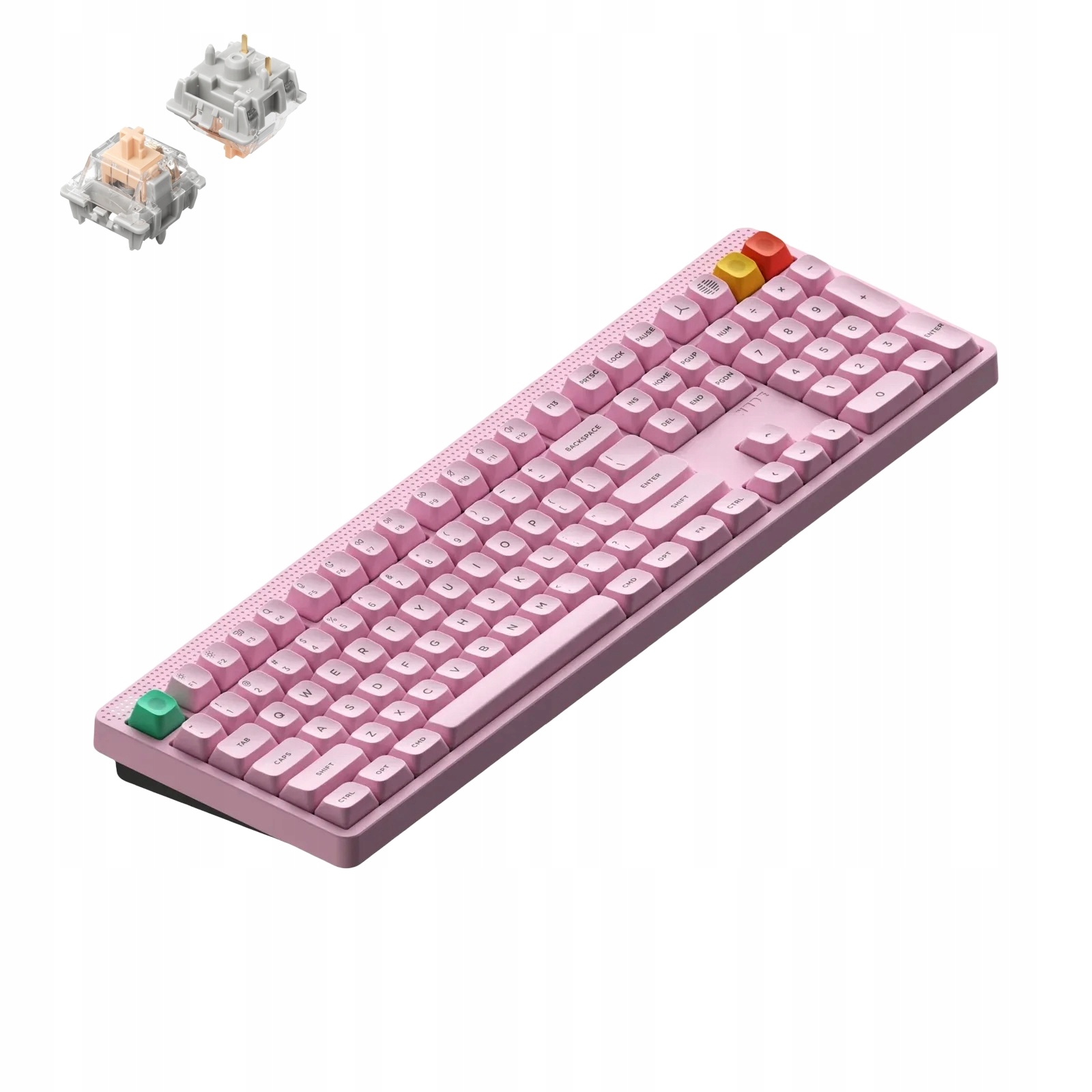 NuPhy Node 100 Bezdrôtová mechanická klávesnica s vysokým profilom Blush Max