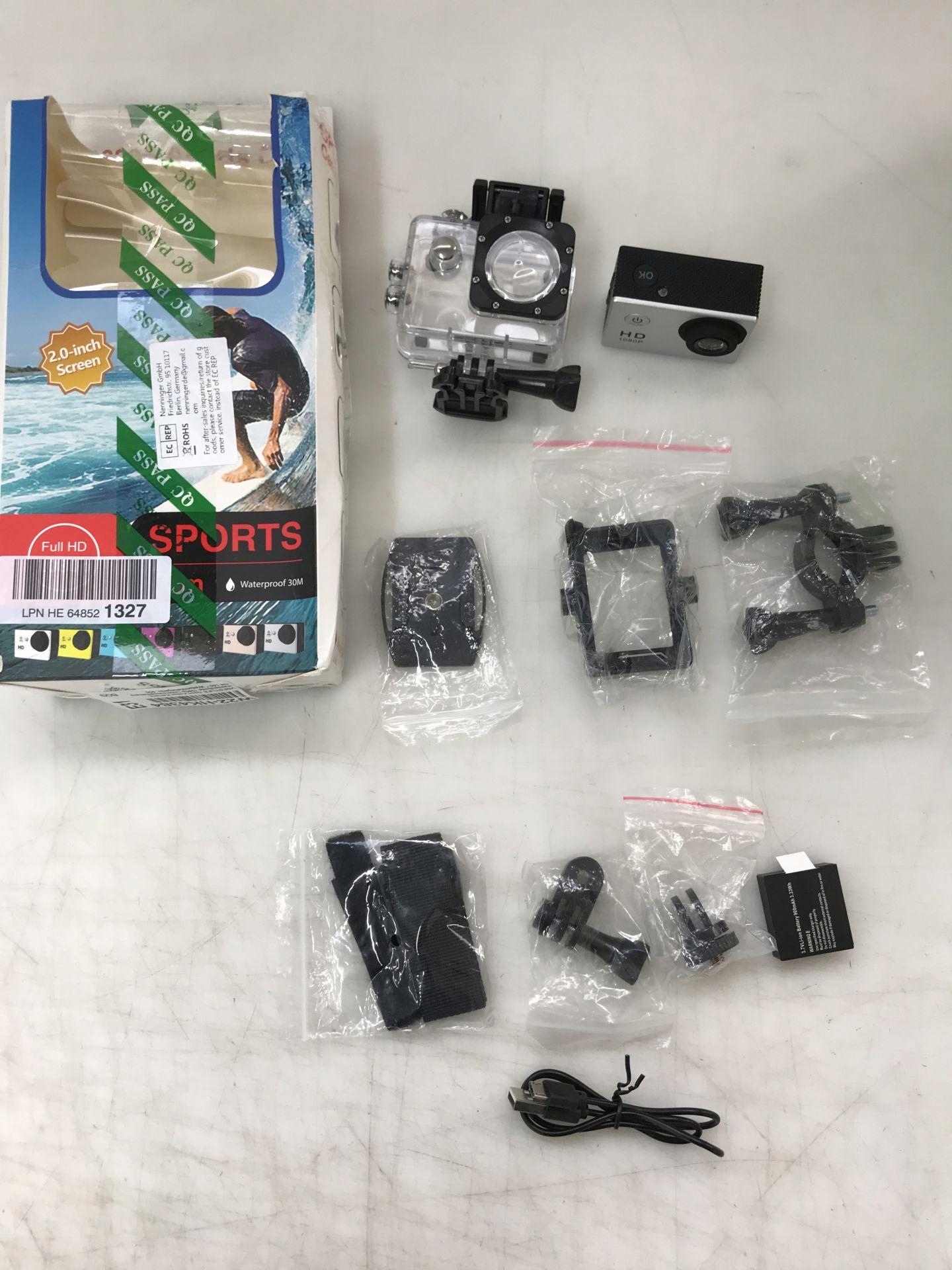 KAMERA SPORTOWA VBESTLIFE, WODOODPORNA 1080P Marka Inna