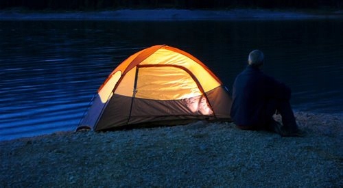 LAMPA KEMPINGOWA LED COB 20 X 14,5 CM NA BATERIE Model inna