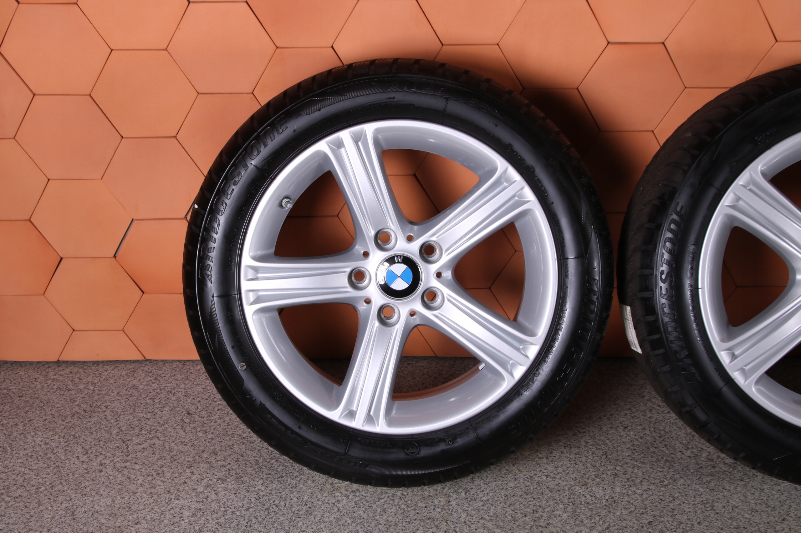 BMW F30 F31 F32 F33 F36 KOŁA ZIMOWE FELGI OPONY Wzór pięcioramienne