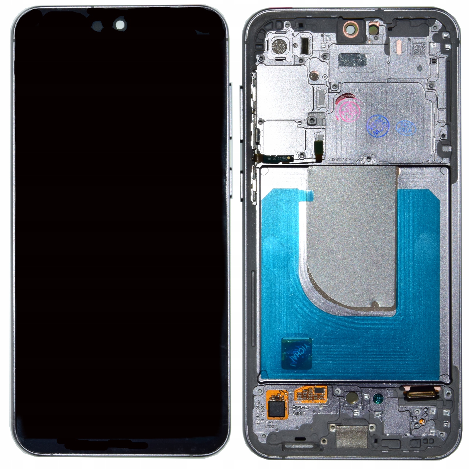 Oled displej pre Samsung S23 fe s rámčekom (6,4'') full size sm-s711