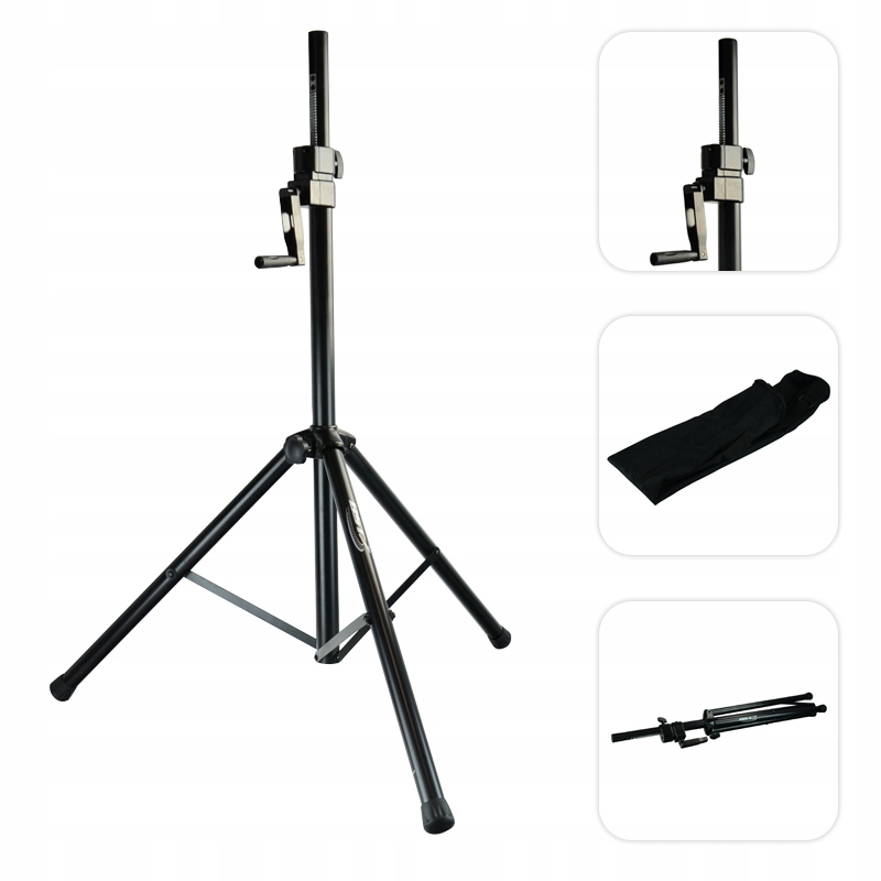 Duży Statyw kolumnowy do 80kg z wyciągarką-190cm Model ST5