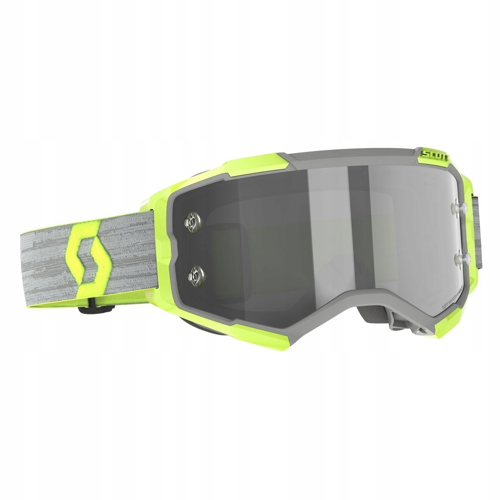 Okuliare Scott Fury Ls Sivé/žlté Krížové Enduro