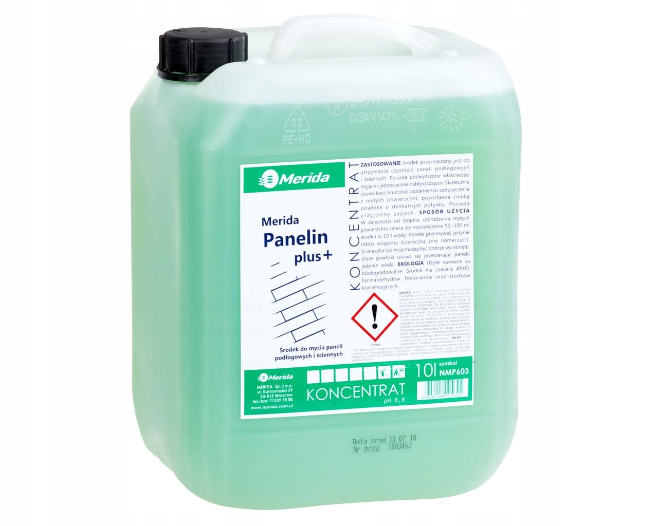 

Merida Panelin Plus+ 10 L Do Mycia Paneli NMP603