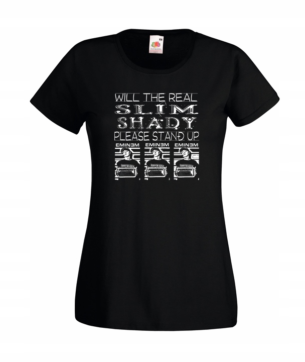 

XXL Koszulka Damska Eminem Slim Shady Raper Wzory