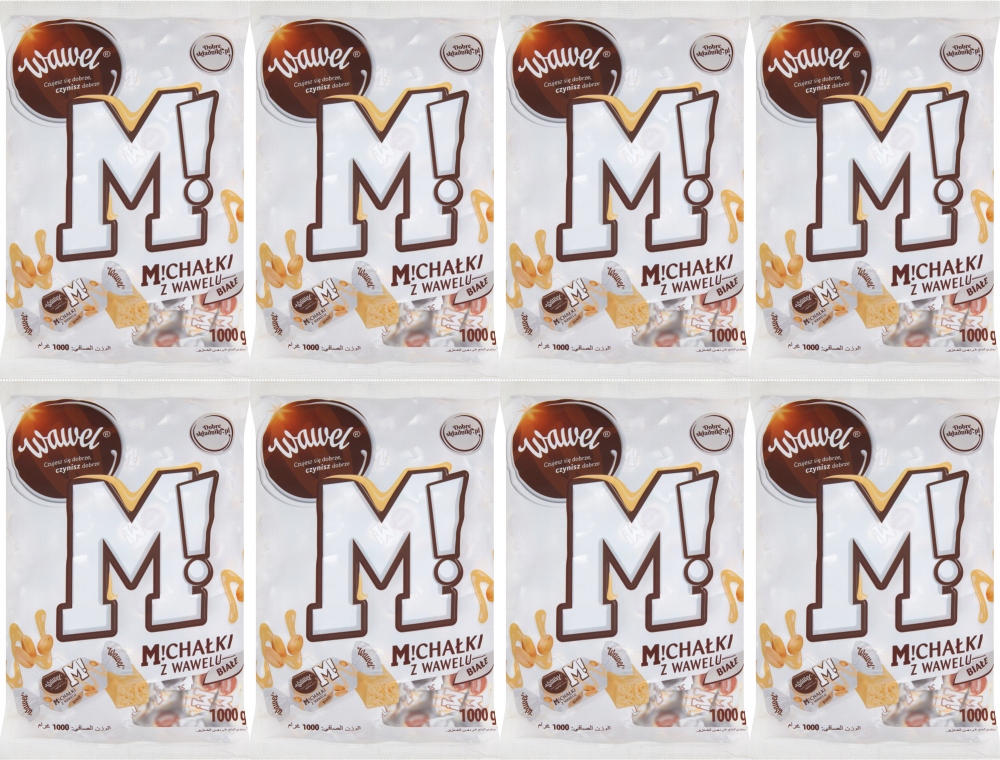 Cukierki Wawel Michałki Białe 1 kg x8