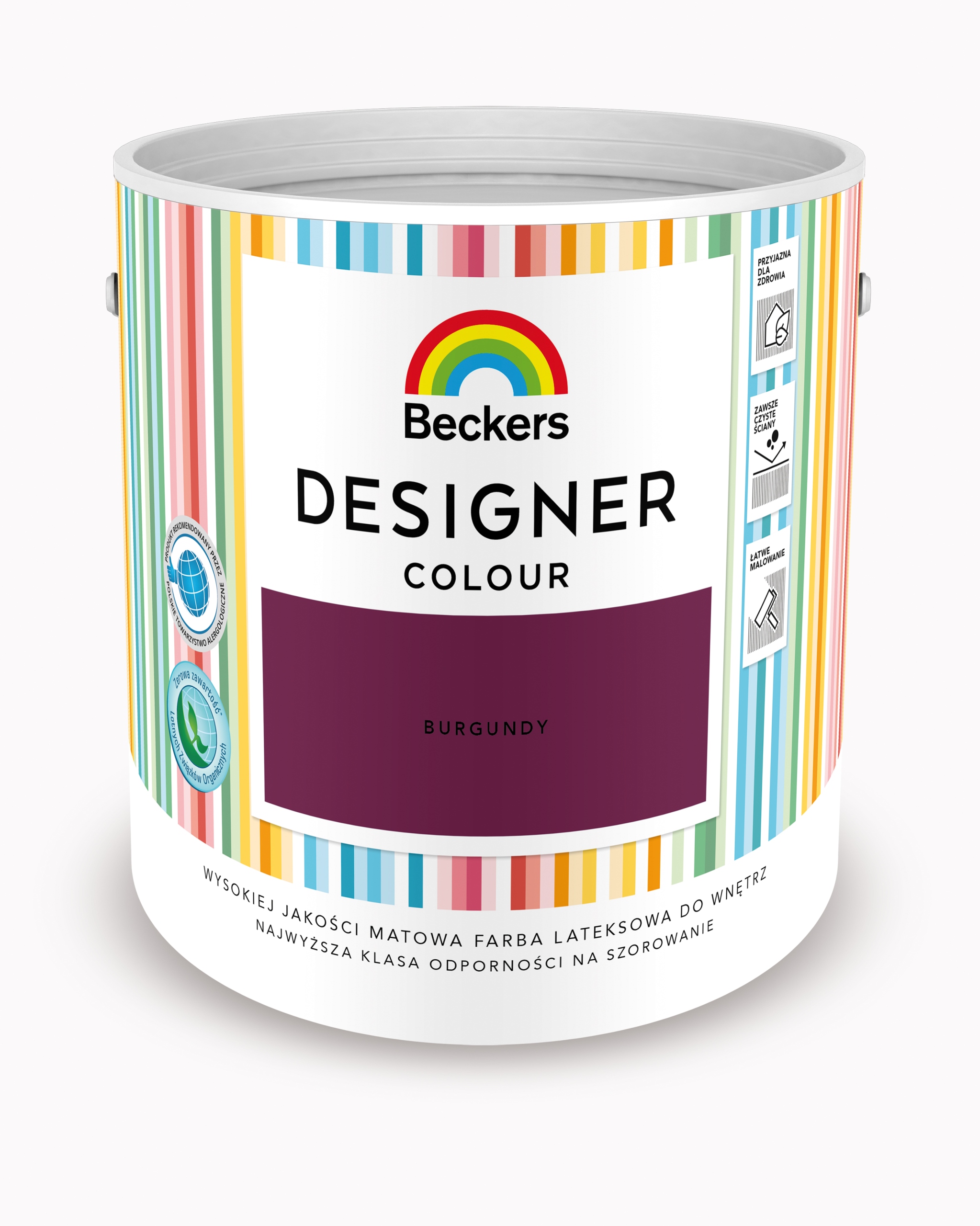 Beckers Designer Color 2,5L Matná vínová