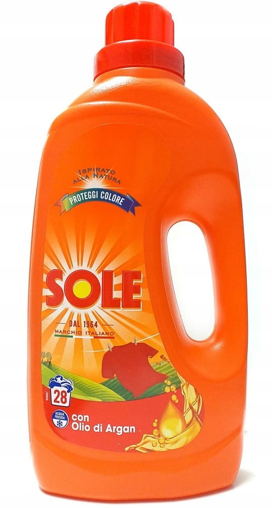 

Sole Kolor Płyn do prania tkanin z arganem 28p