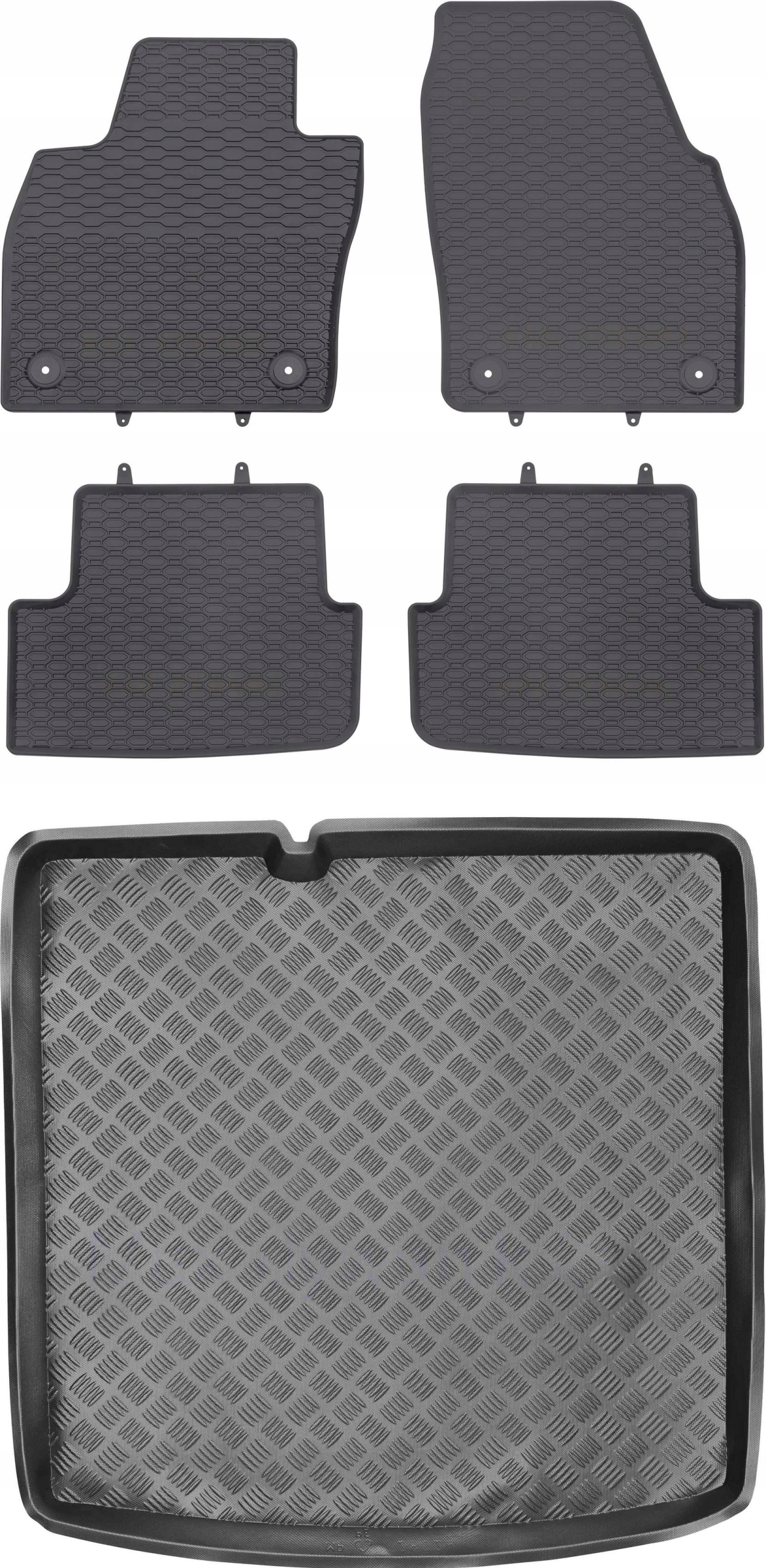 Škoda Fabia III Kombi Fl 2018 Koberce batožinový priestor