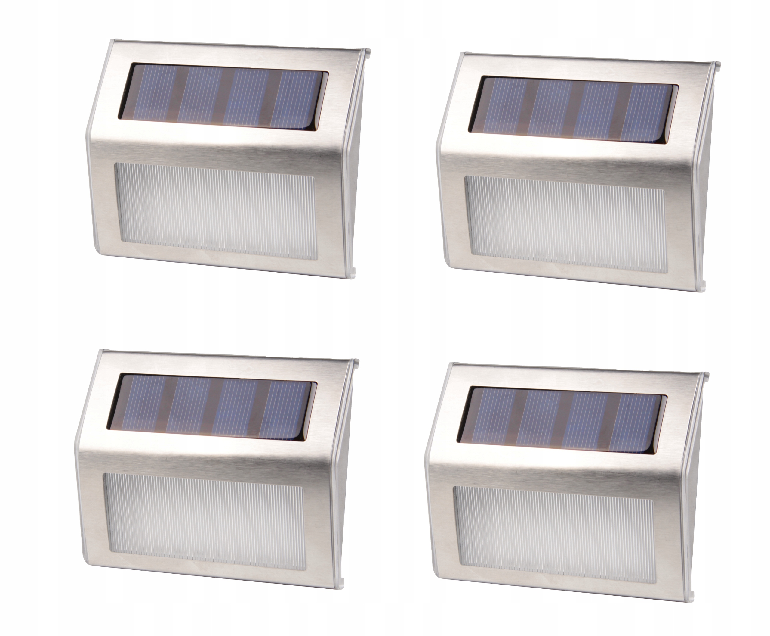 

Lampa Led Solarna 3 Led ogrodowa schodowa 4 sztuki