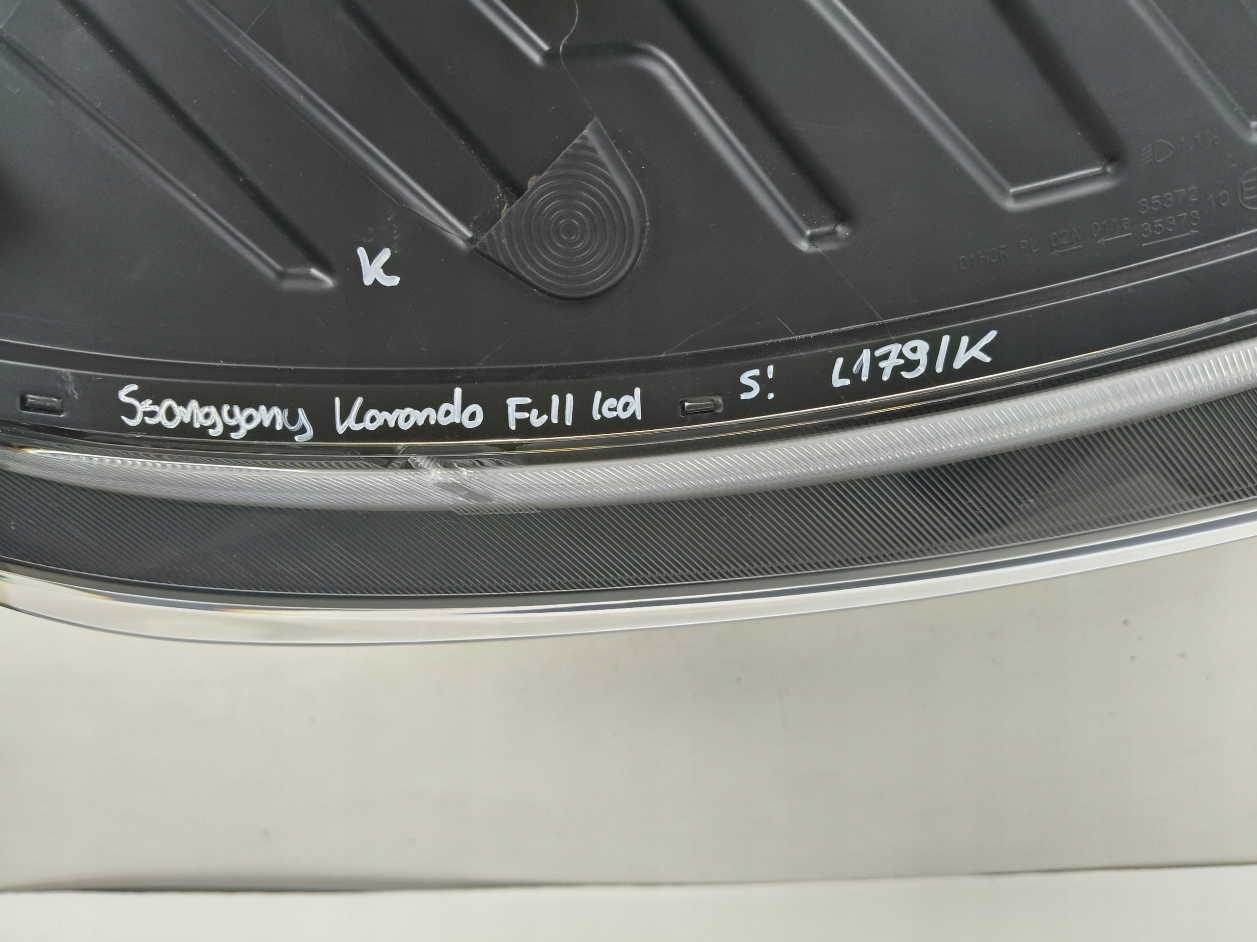 light right REFLEKTOR SSANGYONG KORANDO LIFT FULL LED