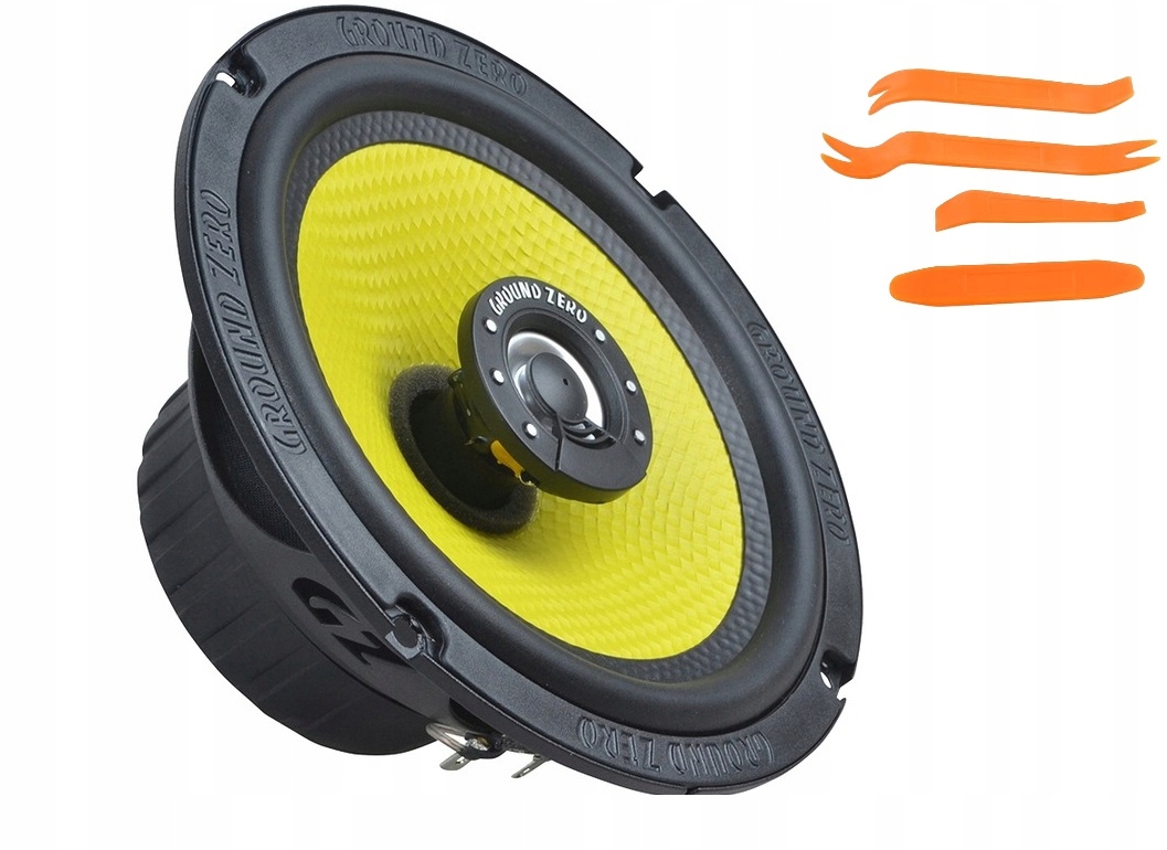 Ground Zero Gztf 6.5X reproduktory do auta 165mm kľúče na čalúnenie