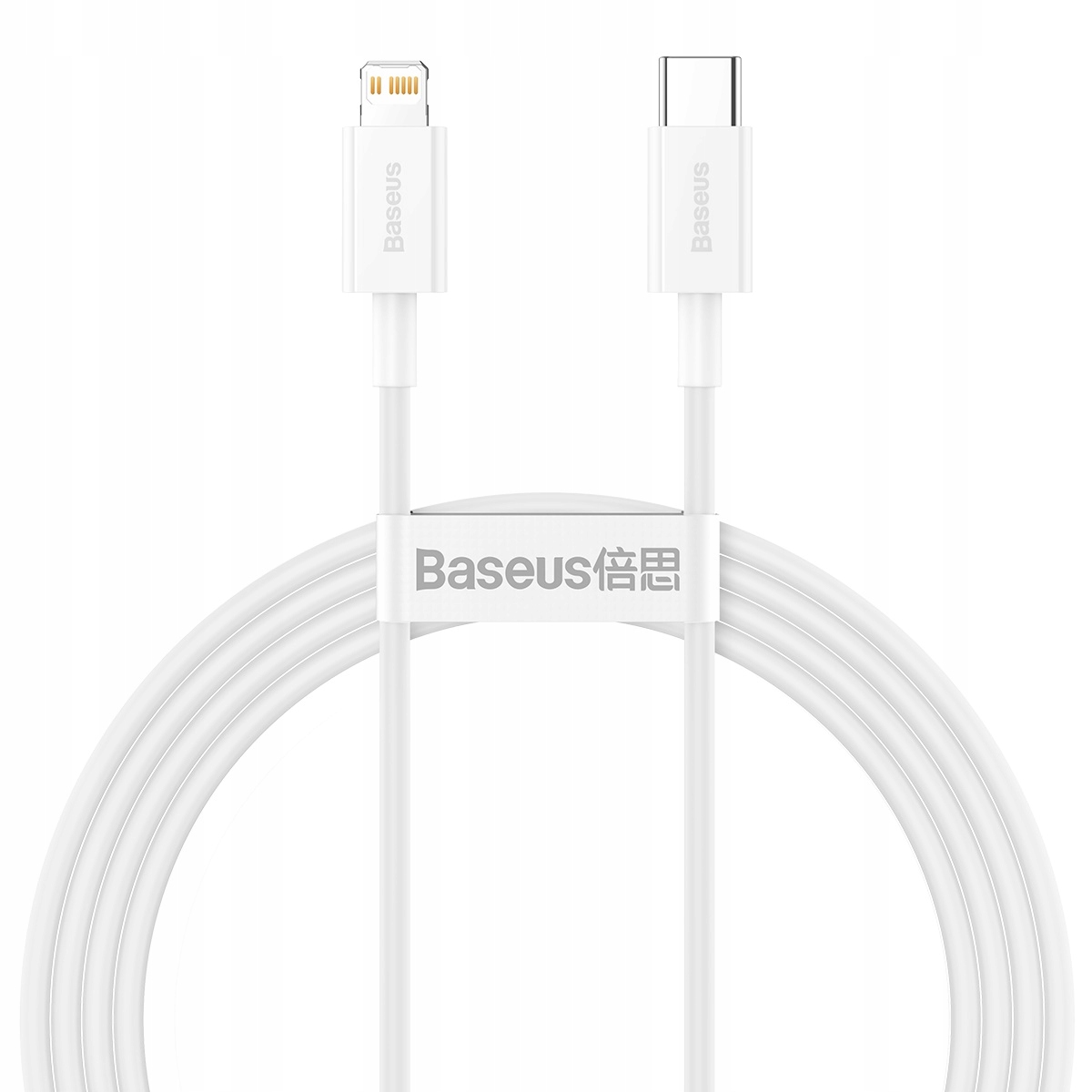 Baseus kabel Superior PD USB-C - Lightning 1,5 m biały 20W