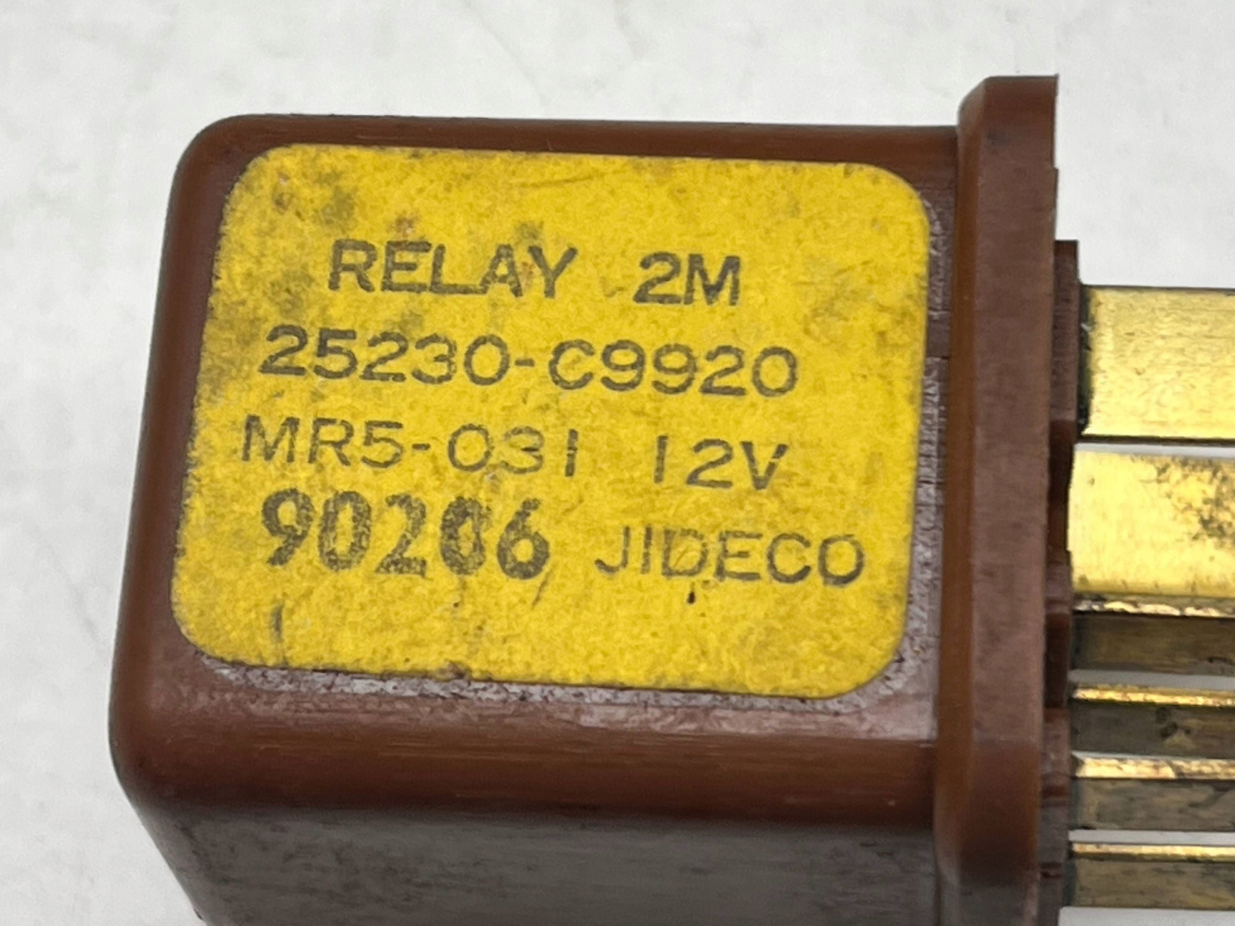 Relais NISSAN JIDECO RELAY 2M 25230C9920 !J