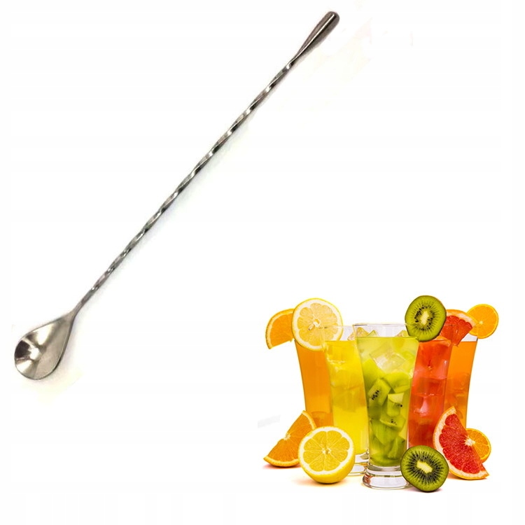 

Łyżka barmańska do Drinków Koktajli Mieszadło 30cm
