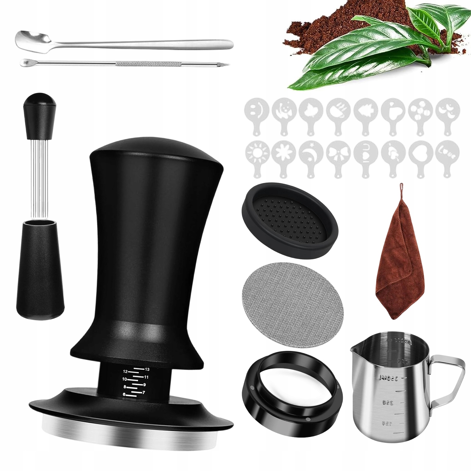Levně Sada Šlehačů Na Kávu 25KS Kompletní Pro Domácí I Profesionální Použití