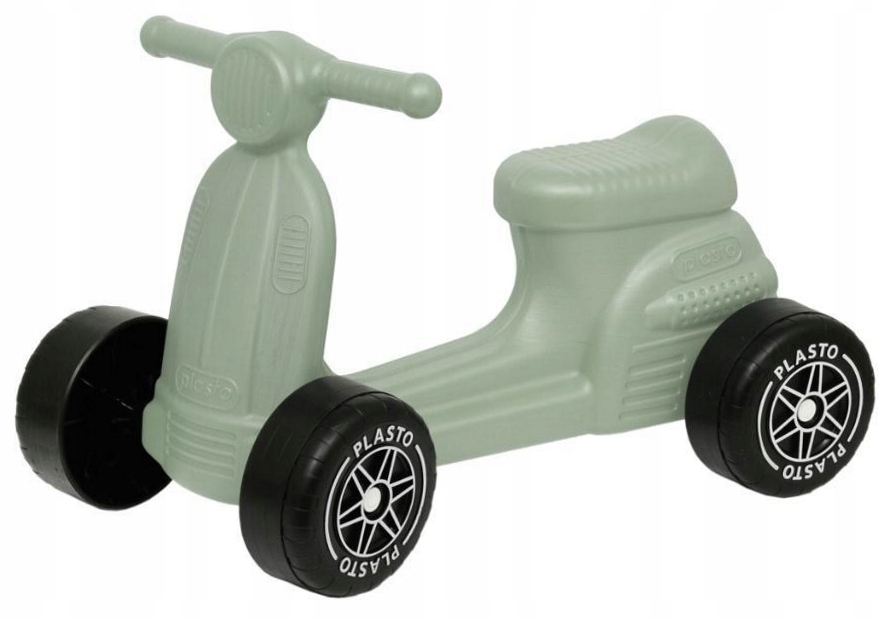 Hulajnoga czterokołowa z cichymi kółkami 60kg 18mc+ Soft Neutrals Plasto