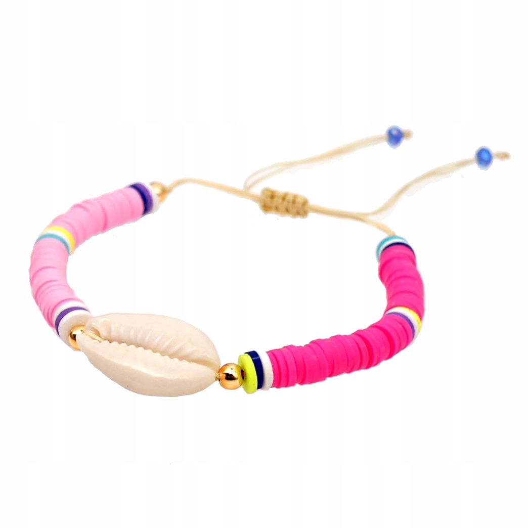 

Bransoletka surfer koraliki boho shell muszelka