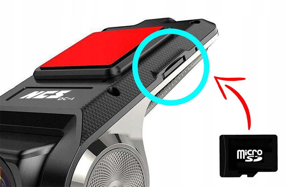 WIDEOREJESTRATOR SAMOCHODOWY KAMERA AUTO Kod producenta DC-1