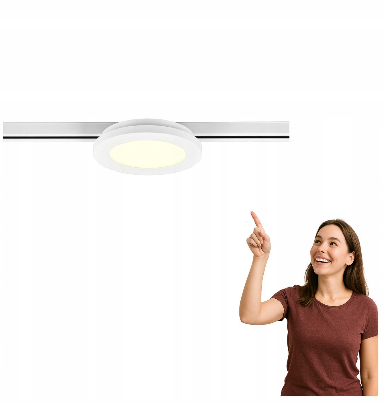 2-fázové Led koľajnicové svietidlo 9W Duoline 76921031 Trio