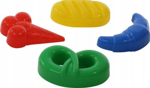 

Zestaw Do Piasku Foremki 4 Szt Lody Ciastka 39316