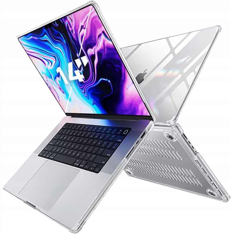 Pouzdro pro MacBook Pro 14 2021-2026, Supcase Ub Clear, lehké pouzdro pro notebook