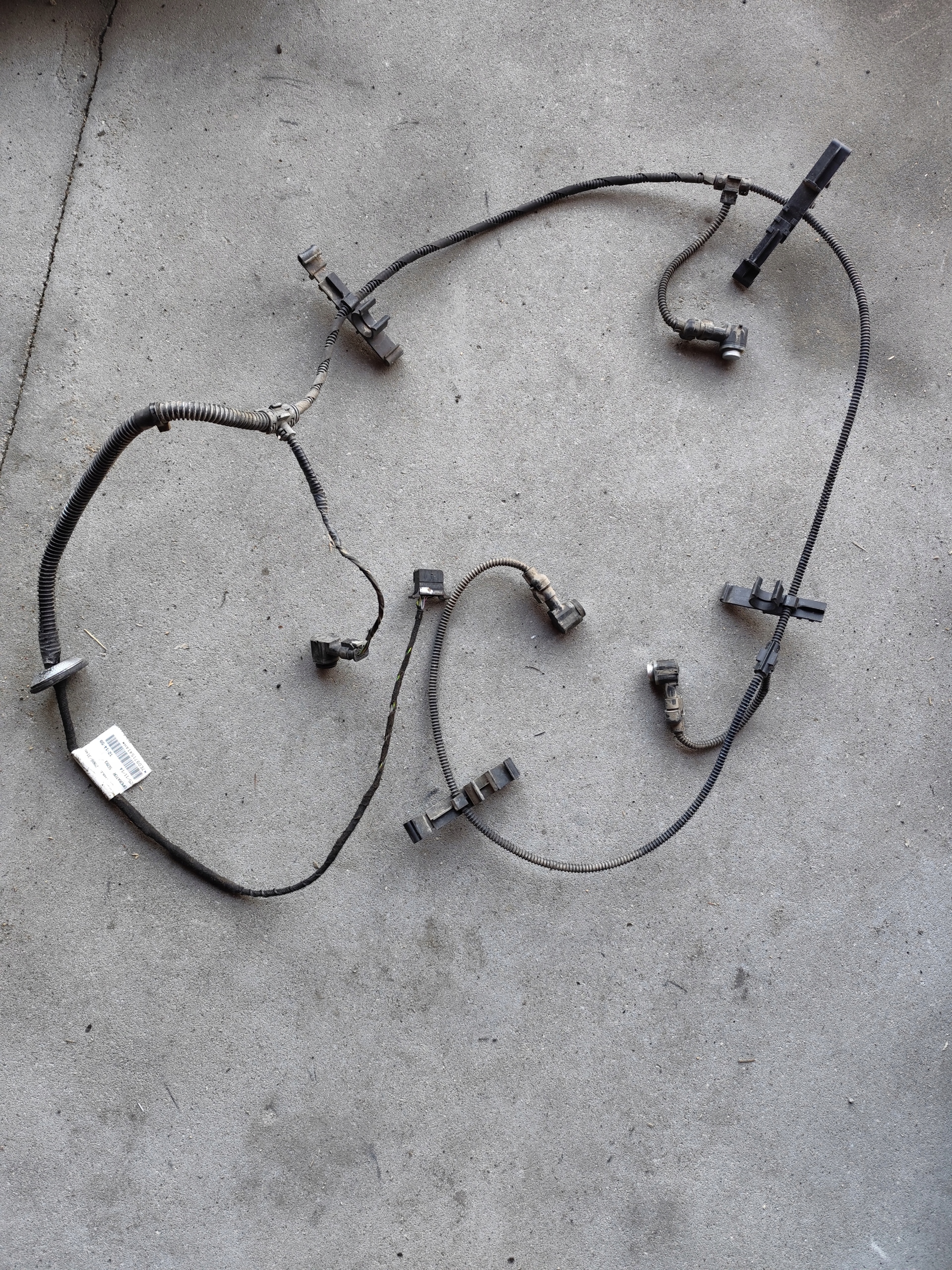cablaggio Paraurti parktornik PDC VW T5 lift T6 7E0971541AH