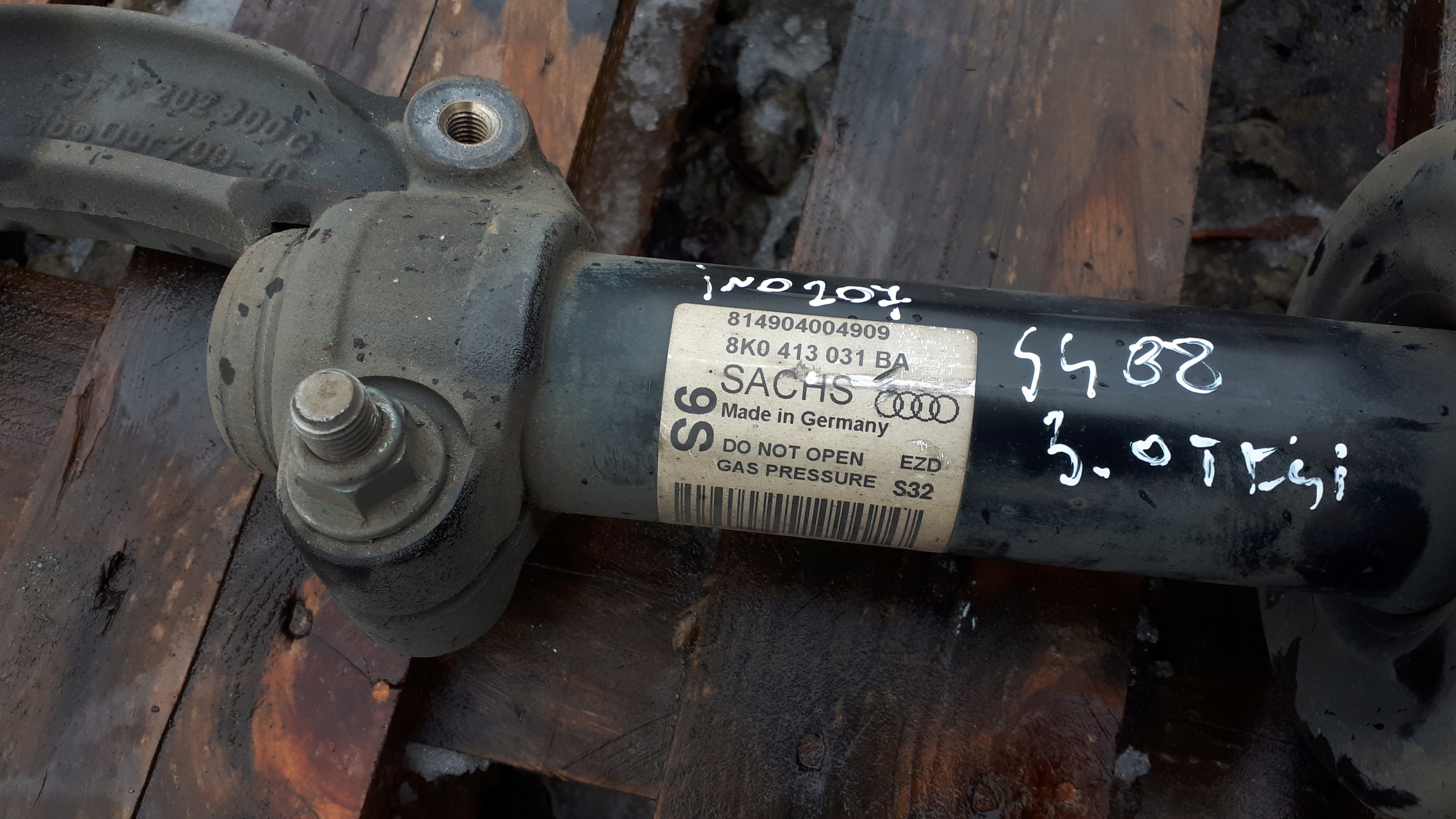 S4 B8 shock absorber left right front 3.0 TFSI S5 2X