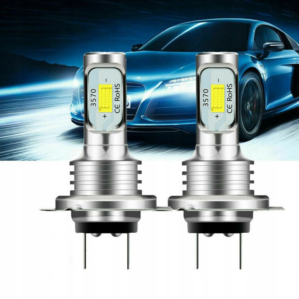 2x Żarówki LED H7 komplet Mocne 8000 LM 6500K LED 1:1 80W Canbus +250% Rodzaj LED