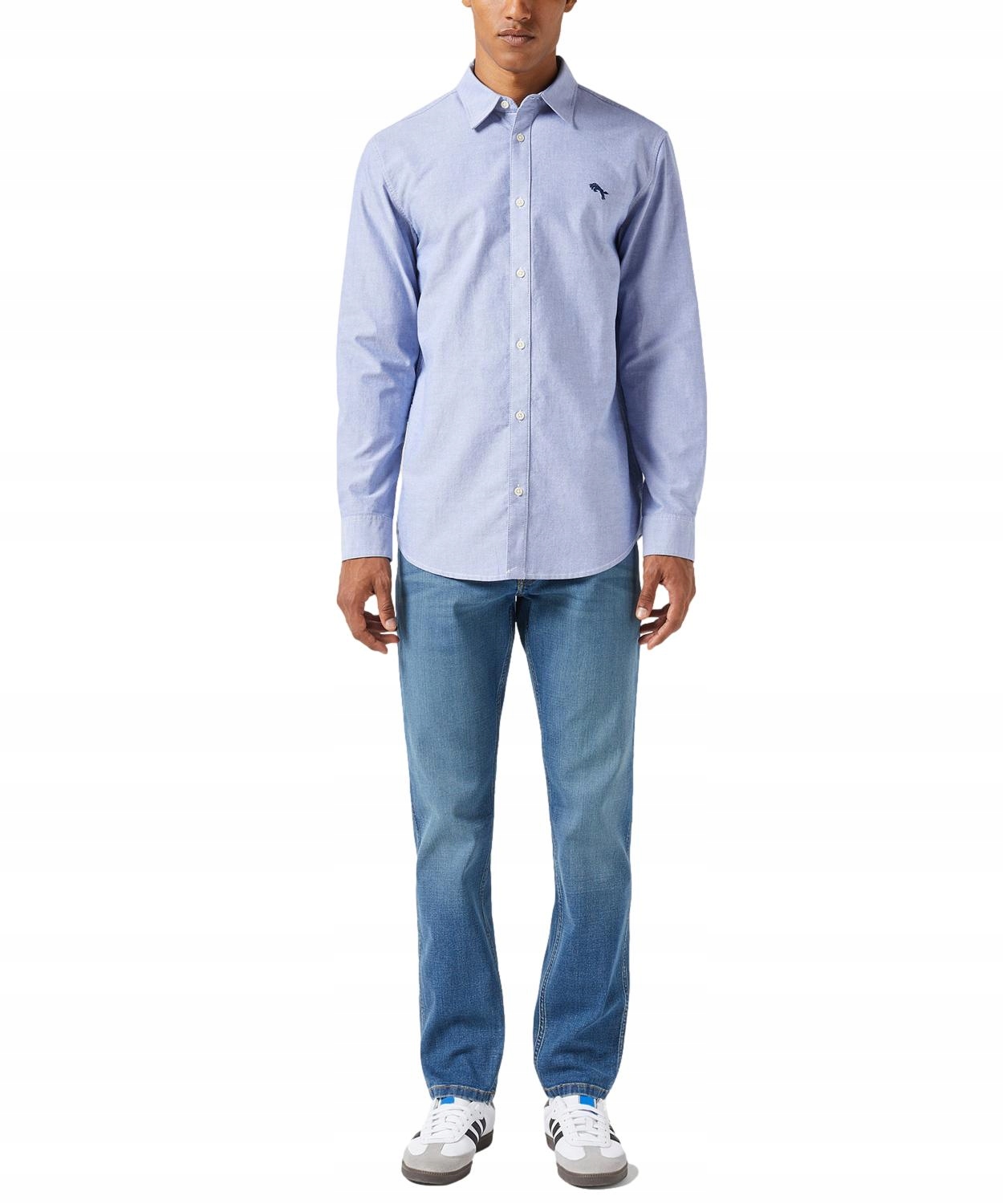 Koszula Wrangler LS SHIRT 112350481 Oxford Blue XXL Rozmiar XXL