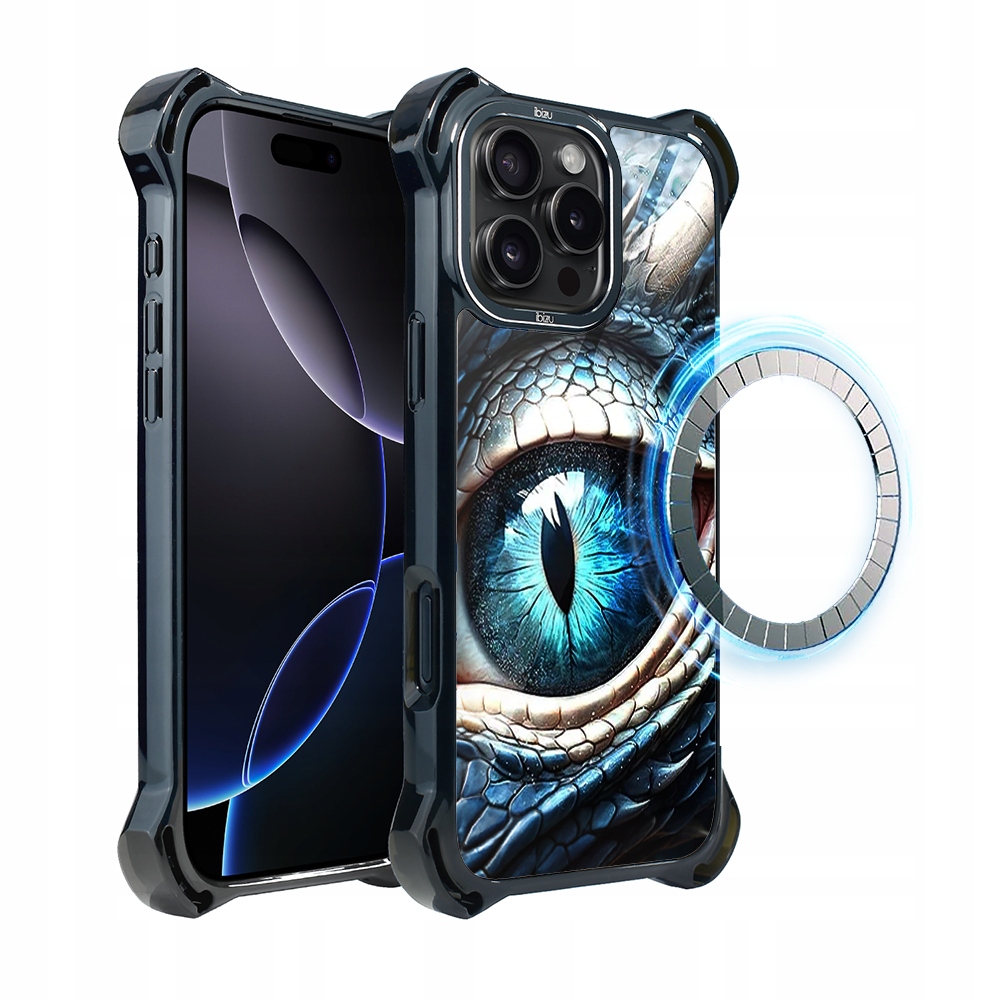 Pouzdro pro iPhone 16 Pro Max DropGuard Ultra s MagSafe, oko ledového draka