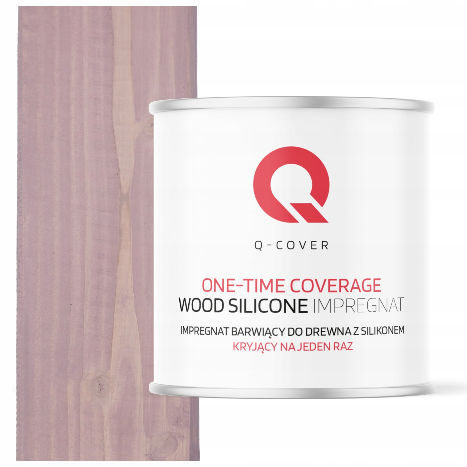 Impregnat Na Dřevo Krycí Na Jedno Použití Barva Uv Barvy Pudrová Růžová 2,5 L