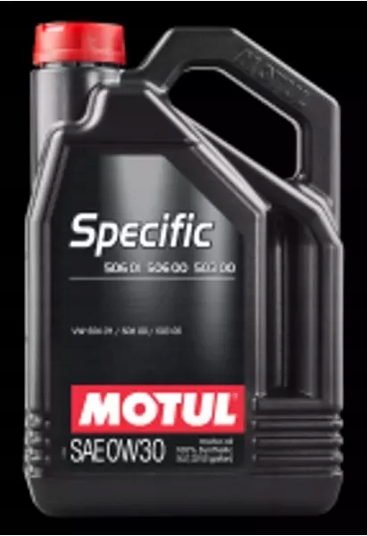MOTUL SPECIFIC 506.01 506.00 503.00 0W30 VW 5L Model Specific 506 00