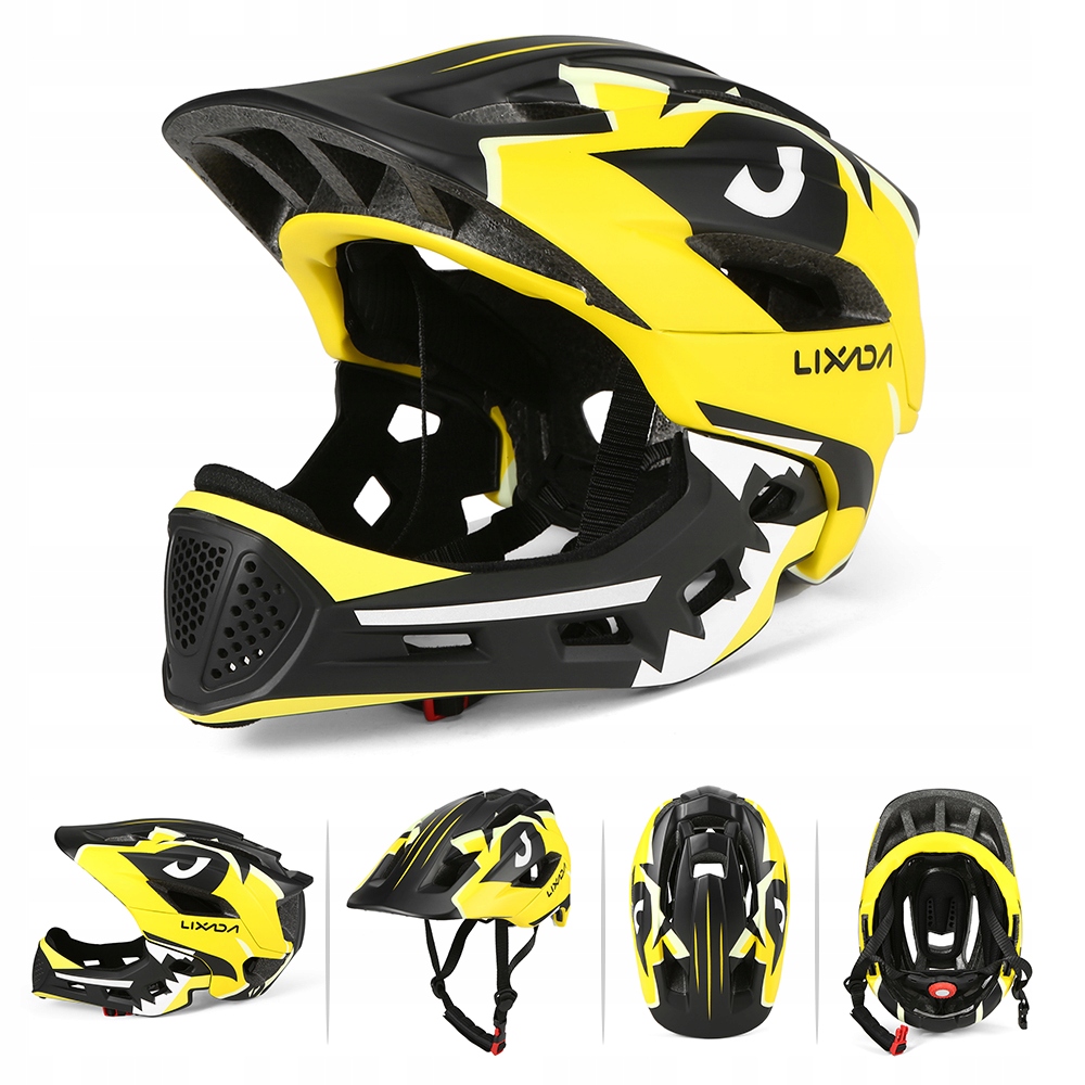 Kask Dla Dzieci Kask Integralny Odpinany Kask Sportowy Dla Dzieci