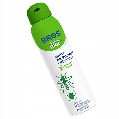 

Bros Zielona Moc Spray Na Komary I Kleszcze 90 ml