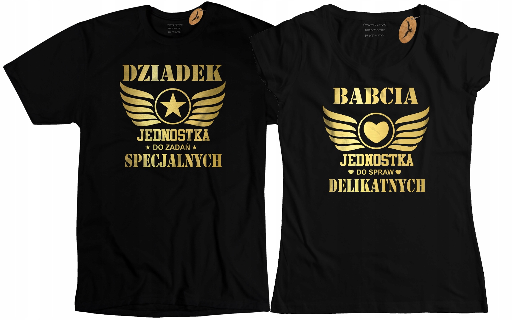 

Zestaw koszulek na Dzień Babci i Dziadka