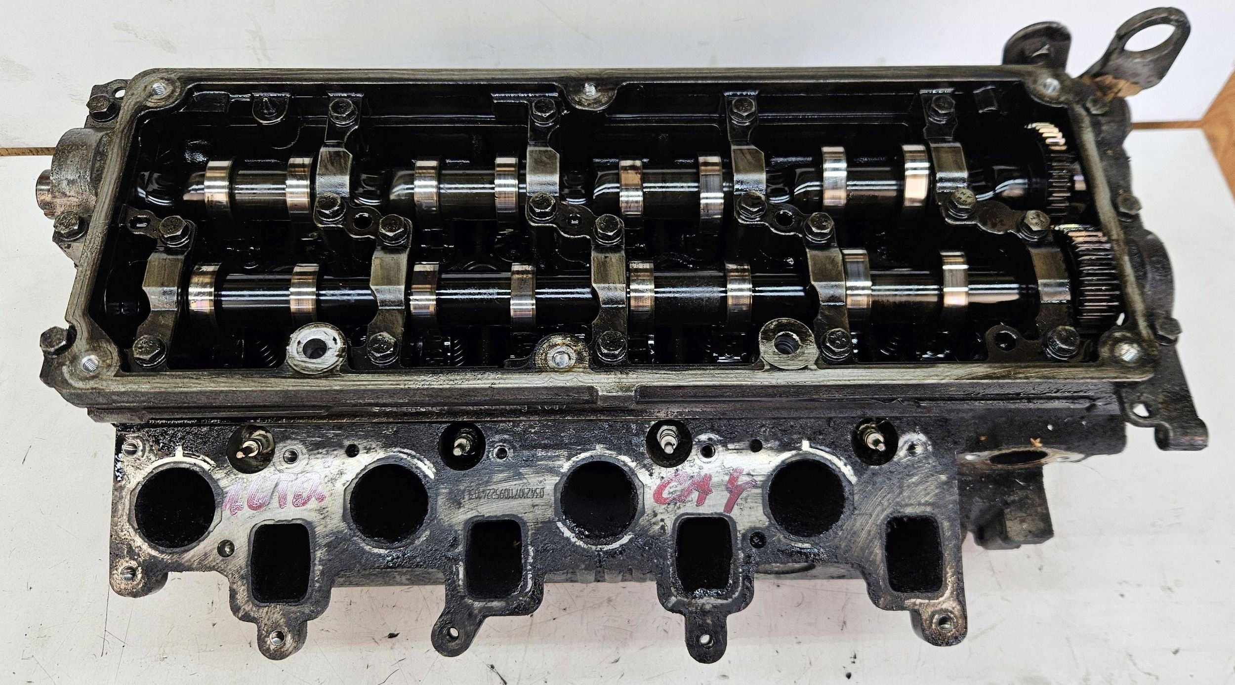 VW Golf 6 5K 1.6 TDI CAY 03l103373a TESTATA Motore completa