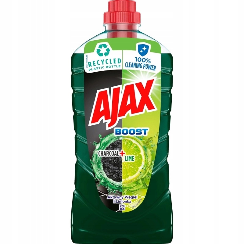

Ajax Boost Charcoal i Limonka płyn uniwersalny 1l