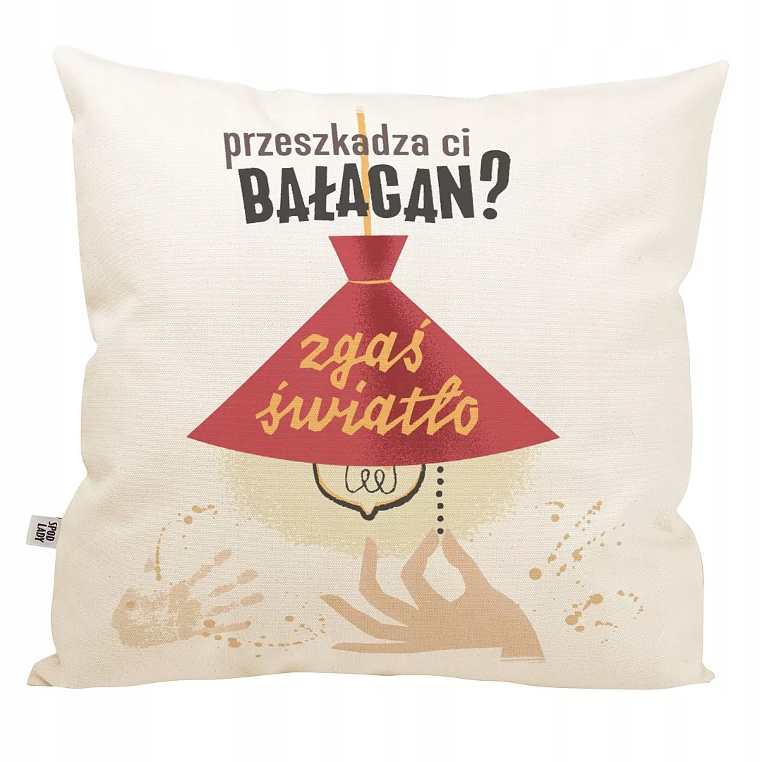 

Poduszka "Bałagan" Spod Lady