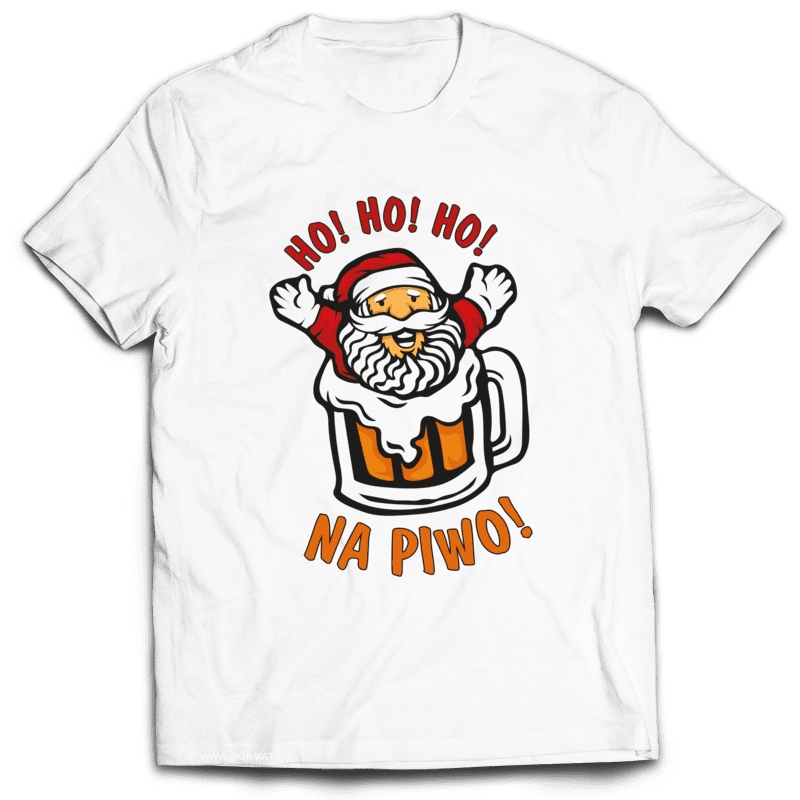 

Koszulka Świąteczna Ho! Ho! Ho! Na Piwo! XXL